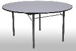 Runder Tisch, 180 cm, moltonbeschichtet, abwischbar